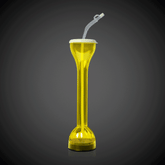 LED Yellow Flashing 17 oz. Yard Glass